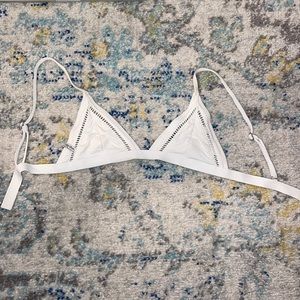 White Rhythm bikini top